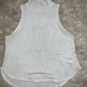 Crop top turtle neck shirt